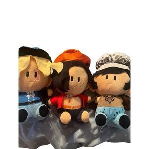 Ace-Law-Sabo One Piece Cartoon Character Cute Stuffed Doll Plush Toy